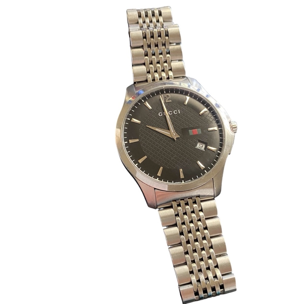 Gucci Stainless Steel 40mm G-Timeless Automatic Watch Black - Picture 2 of 8